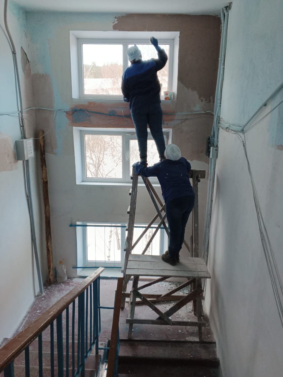 Обновление подъезда: новый вид после ремонта