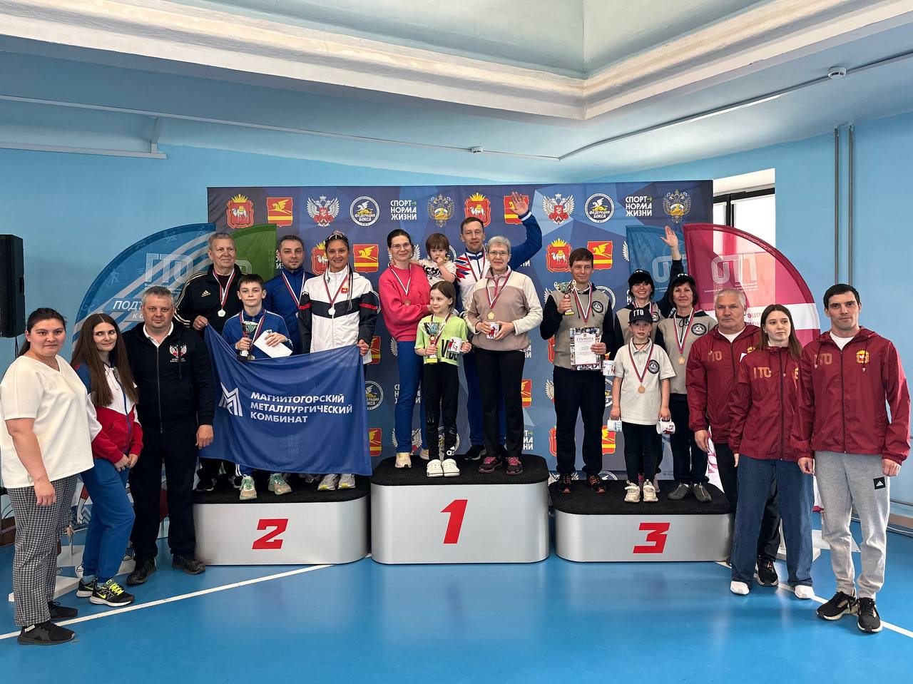 Семья Вязниковых из Златоуста: бронзовый успех на областном этапе семейного фестиваля ГТО