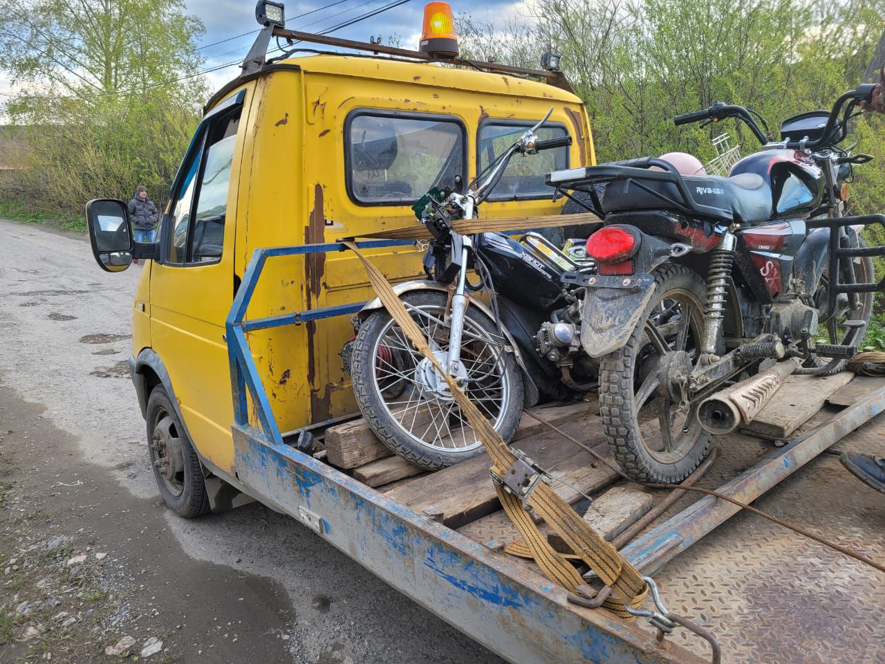 Контроль безопасности на дорогах: акция “Мотоциклист” в Златоусте.