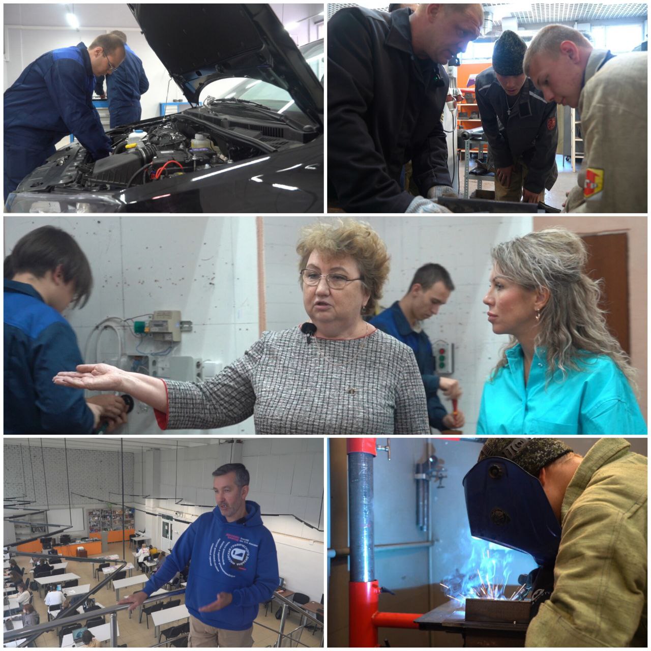 Уникальные кадры Златоуста: мастера на все руки