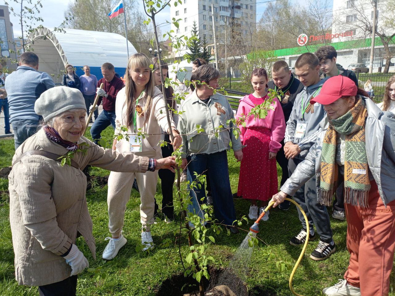 Аллея Победы украсила парк «Крылатко» в Златоусте