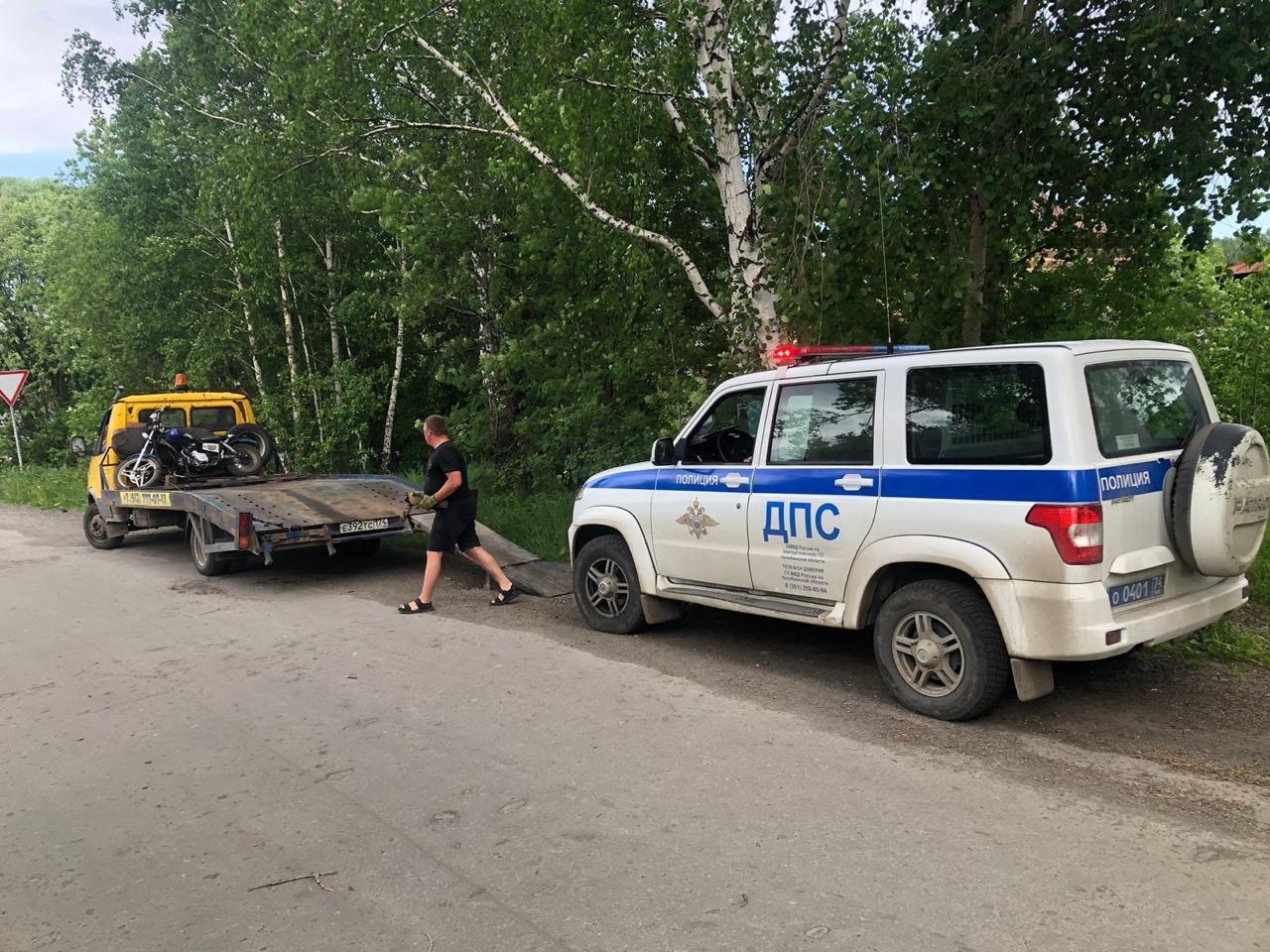 Результаты рейдов Госавтоинспекции по мототехнике в Златоусте