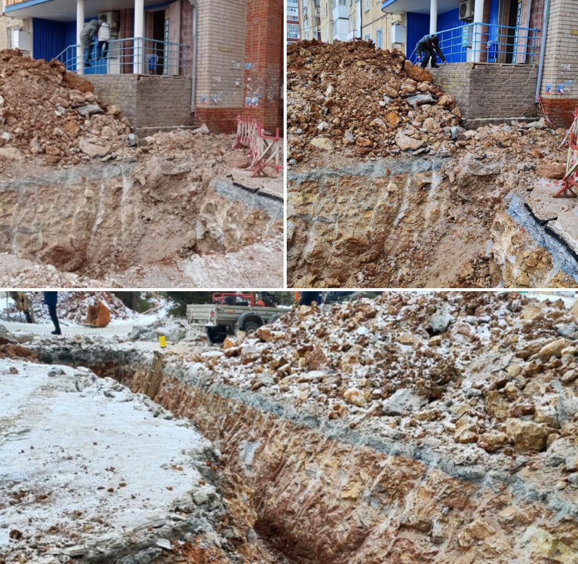 Недовольство жителей Златоуста ремонтными работами привело к визиту полиции